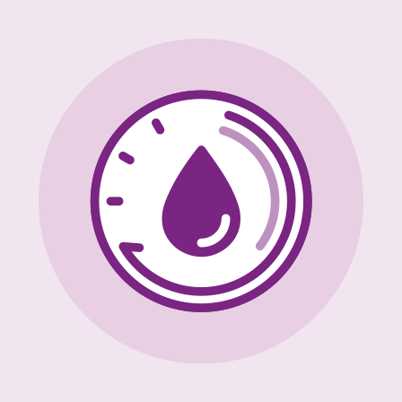Poise® Ultra Thin Pads For Bladder Leaks, 4 Drop Moderate Absorbency, Regular Length Feature: XPRESSDRI™ Core