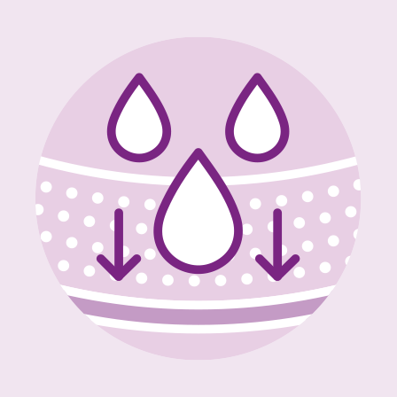 Poise® Microliners For Bladder Leaks, 1 Drop Lightest Absorbency, Regular Length Feature: CleanFresh™ Layer